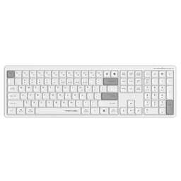 A4TECH Клавиатура Fstyler FBX55C, USB, Bluetooth/Радиоканал, белый