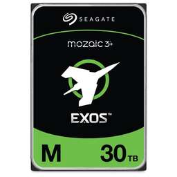 SEAGATE Жесткий диск серверный 3.5" 30TB Exos M SATA 6Gb/s, 7200rpm, 512MB, 512e, CMR, Mozaic 3+, Bulk