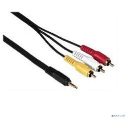 TELECOM Кабель соединительный (TAV4545-2) 3.5 Jack (M)/3 RCA (M) 6926123462287