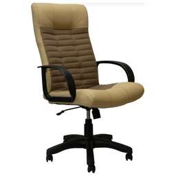 ЯРКРЕСЛА Кр26 ТГ ПЛАСТ С12(ткань бежевая+коричневая)/ЭКО2(экокожа слон.кость)