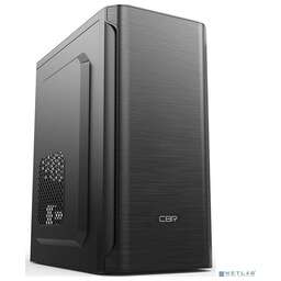 CBR PCC-MATX-MX10-450W2 Корпус mATX Minitower MX10, c БП PSU-ATX450-08EC (450W/80mm), 2*USB 2.0, HD Audio+Mic, Black