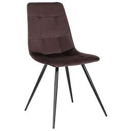 DOMFY Комплект стульев Chilly 4, 4шт, на ножках, ткань, коричневый [dk-chilly_1/it6_4]