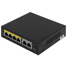 NETIS Коммутатор P106C (L2) 6x100Мбит/с 4PoE+ 55W неуправляемый