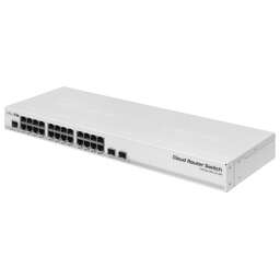 MIKROTIK Коммутатор CRS326-24G-2S+RM (L3) 24x1Гбит/с 2SFP+ управляемый