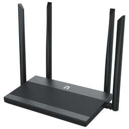 NETIS Wi-Fi роутер N3D, Wi-Fi 5, AC1200, 2.4/5ГГц, 3 LAN, черный