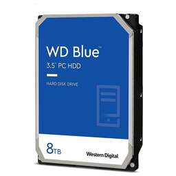 WD Жесткий диск Blue 80EAZZ, 8ТБ, HDD, SATA III, 3.5"