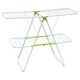 РЫЖИЙ КОТ Сушилка для белья напольная двухуровневая CD-02, 147*60*98 см (109602)