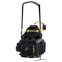 KRAFTOOL KPB-23 поясная сумка с быстросъёмным креплением FastClip, 290 х 310 мм (38766)