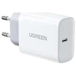 UGREEN Сетевое зарядное устройство CD127 (70161) PD 30W USB-C Wall Charger EU. Цвет: белый