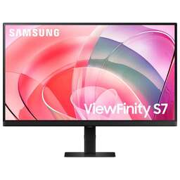 SAMSUNG 27" Монитор ViewFinity S7 S27D700EAUXEN, 3840x2160, IPS, 2хHDMI, 1хDP, черный [ls27d700eauxen]