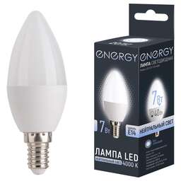 ENERGY LED С37-7-E14-4000 (109289)