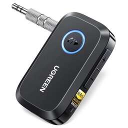 UGREEN Преобразователь аудиосигнала BT509 (55546) Bluetooth 6.0 Receiver Audio Adapter. Цвет: черный