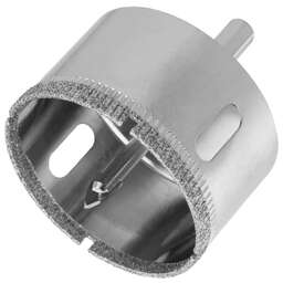 СИБРТЕХ Сверло по керамической плитке и стеклу, 50 х 55 мм, шестигранный хвостовик, с центрующим сверлом 72722