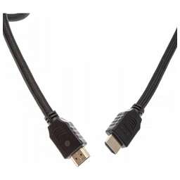 CACTUS Кабель аудио-видео CS-HDMI.2-1 HDMI (m)/HDMI (m) 1м. позолоч.конт. черный
