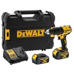 DEWALT Ударная дрель-шуруповерт DCD778M2T-QW, 4Ач, с двумя аккумуляторами
