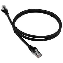 LANMASTER Патч-корд LAN-PC45/S6-3.0-BK FTP RJ-45 вил.-вилка RJ-45 кат.6 3м черный LSZH (уп.:1шт)