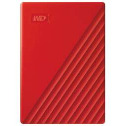 WD Внешний диск HDD My Passport BYVG0020BRD-WESN, 2ТБ, красный