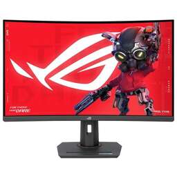ASUS 31.5" Монитор ROG Strix XG32WCS, 2560x1440, VA, 180Гц, 1хHDMI, 1хDP, изогнутый, черный [90lm0ac0-b01970]