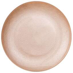 BRONCO ТАРЕЛКА "NATURAL" CREAM 27,5СМ 336-046