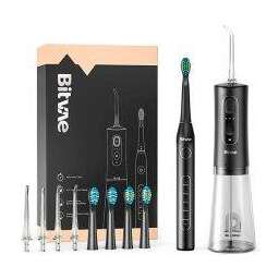 BITVAE D2 Daily Toothbrush C2 (4 насадки к щетке + 4 насадки к ирригатору) (D2+С2) GLOBA