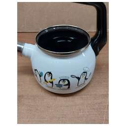 ЭСТЕТ ЭТ-72342 Чайник "Пингвины" со свистком 2,5л (55848) (8747825)