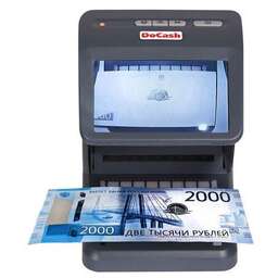 DOCASH Детектор банкнот Mini Combo 11729 просмотровый мультивалюта