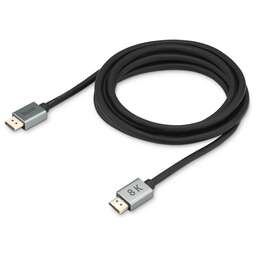 BURO Кабель аудио-видео V1.4, DisplayPort (m) - DisplayPort (m) , ver 1.4, 5м, GOLD, черный [bhp-dpp-1.4-5g]