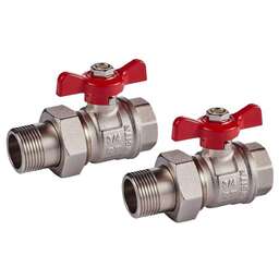 ROYAL THERMO Набор для подключения радиатора , прямой, 3/4"
