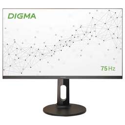 DIGMA Монитор 27" Progress 27P605F черный IPS LED 5ms 16:9 HDMI M/M матовая HAS Piv 300cd 178гр/178гр 1920x1080 75Hz G-Sync FreeSync DP FHD USB 6.05кг