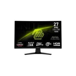 MSI Монитор 27" MAG 274CXF Curved 1500R, VA, FHD, 0,5ms, 300cd, 280Hz, HDMI, DP
