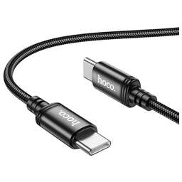 HOCO (6931474784384) Wind нейлон 1м USB 3.0A PD 60W для Type-C Type-C Black 1 м
