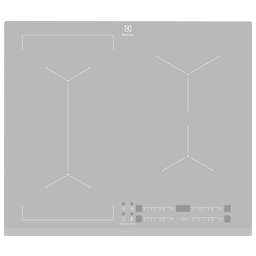 ELECTROLUX Индукционная варочная панель EIV63440BS, индукционные, независимая, серый