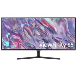 SAMSUNG Монитор 34" ViewFinity S5 S34C500GAIXCI черный VA LED 21:9 полуматовая 3000:1 300cd 178гр/178гр 3440x1440 100Hz FreeSync DP Ultra WQHD 4.9кг