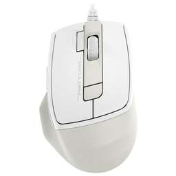 A4TECH Мышь проводная Fstyler FM45S Air, оптическая, USB, 2400dpi, бежевый [fm45s air usb (cream beige)]