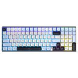 AULA S100Pro Blue-White-Black, механическая