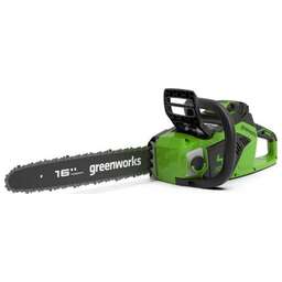 GREENWORKS GD40CS18, 40V, 40 см, бесщеточная, 1,8 КВТ, с АКБ 2АЧ и ЗУ Цепная пила аккумуляторная (2005807UA)