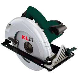 KLPRO Профессиональная пила циркулярная KLDAT96235 (Сеть, 2400 Вт, 3650 об/мин, пильный диск, запасные щетки)
