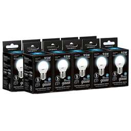 GAUSS Упаковка ламп LED E27, шар, 9.5Вт, 10 шт. [105102210]