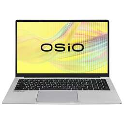OSIO Ноутбук FocusLine F160a-004 Ryzen 5 5500U 8Gb SSD512Gb AMD Radeon Graphics 16.1" IPS FHD (1920x1080) Windows 11 Home grey WiFi BT Cam 6000mAh