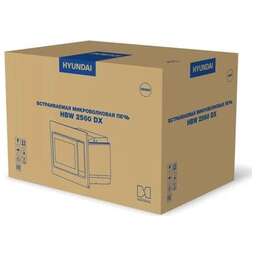 HYUNDAI Микроволновая печь HBW 2560 DX 25л. 900Вт черная сталь (встраиваемая)