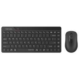 A4TECH Клавиатура + мышь Fstyler FG2200 Air2 клав:черный мышь:черный USB беспроводная slim (FG2200 AIR2 BLACK)