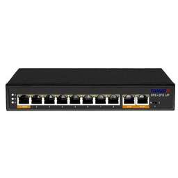 TRASSIR Коммутатор TR-NS1110-120-8POE, неуправляемый