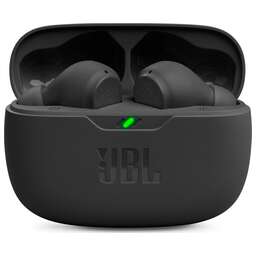 JBL Гарнитура внутриканальные Wave Beam черный беспроводные bluetooth в ушной раковине ( WBEAMBLK)