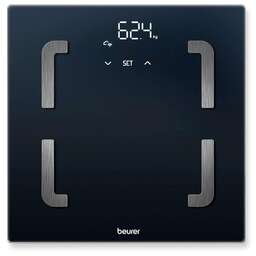 BEURER Напольные весы BF880 WI-FI, до 180кг, цвет: черный [760.08]
