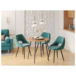POLINI Стол обеденный Home London дуб крафт золотой-черный (1 кор.)
