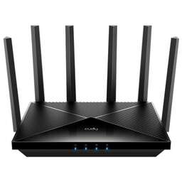 CUDY Wi-Fi роутер WR6500, BE6500, черный