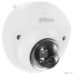 DAHUA DH-IPC-HDBW3241FP-AS-0360B-S2 Уличная мини-купольная IP-видеокамера 2Мп, 1/2.8” CMOS, объектив 3.6мм, видеоаналитика, микрофон, ИК 30м, IP67, IK10, металл