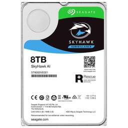 SEAGATE SkyHawkAI ST8000VE001, 8ТБ, HDD, SATA III, 3.5"