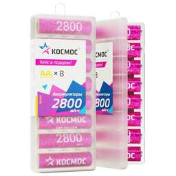КОСМОС KOCR6NIMH2800mAh8B фуксия
