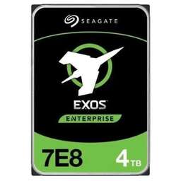 SEAGATE Жесткий диск Exos 7E8 ST4000NM005A, 4ТБ, HDD, SAS 3.0, 3.5"